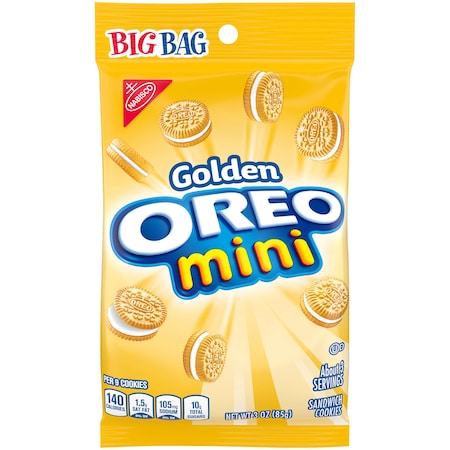 Golden Oreo 3 oz. Mini Golden Oreo Big Bag, PK12 05231